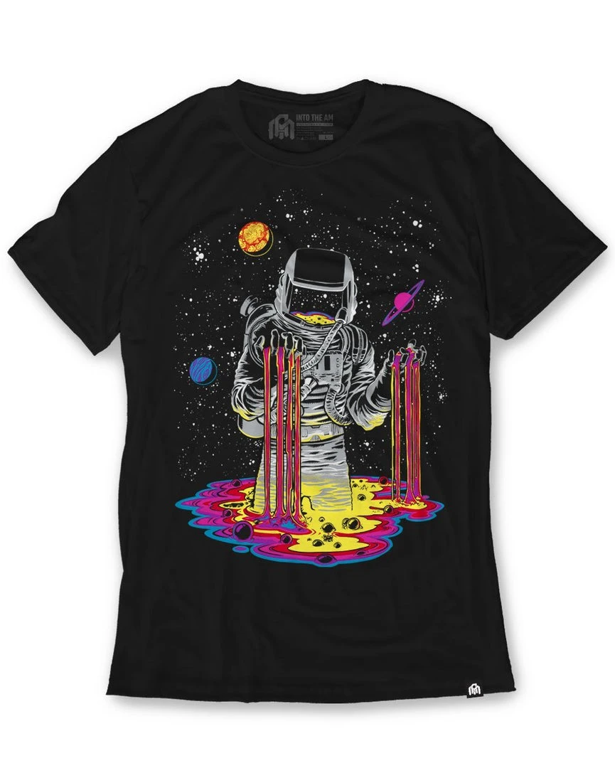 INTO THE AM Space Drip Tee 1 INTO THE AM Space Drip Tee