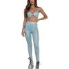 Hot & Delicious Black Bead Spectrum Sweetness Holographic Pants Set