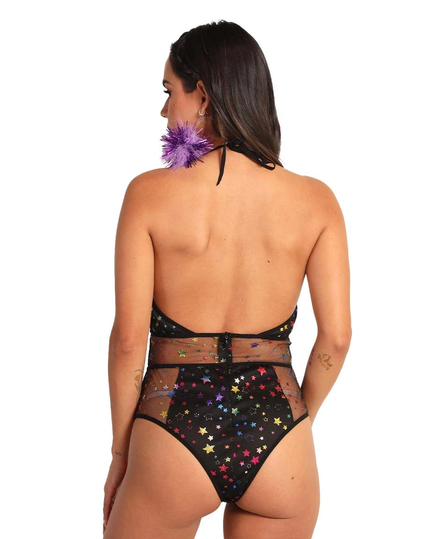 OhYes New Arrivals Star Bright Mesh Bodysuit 5 OhYes New Arrivals Star Bright Mesh Bodysuit