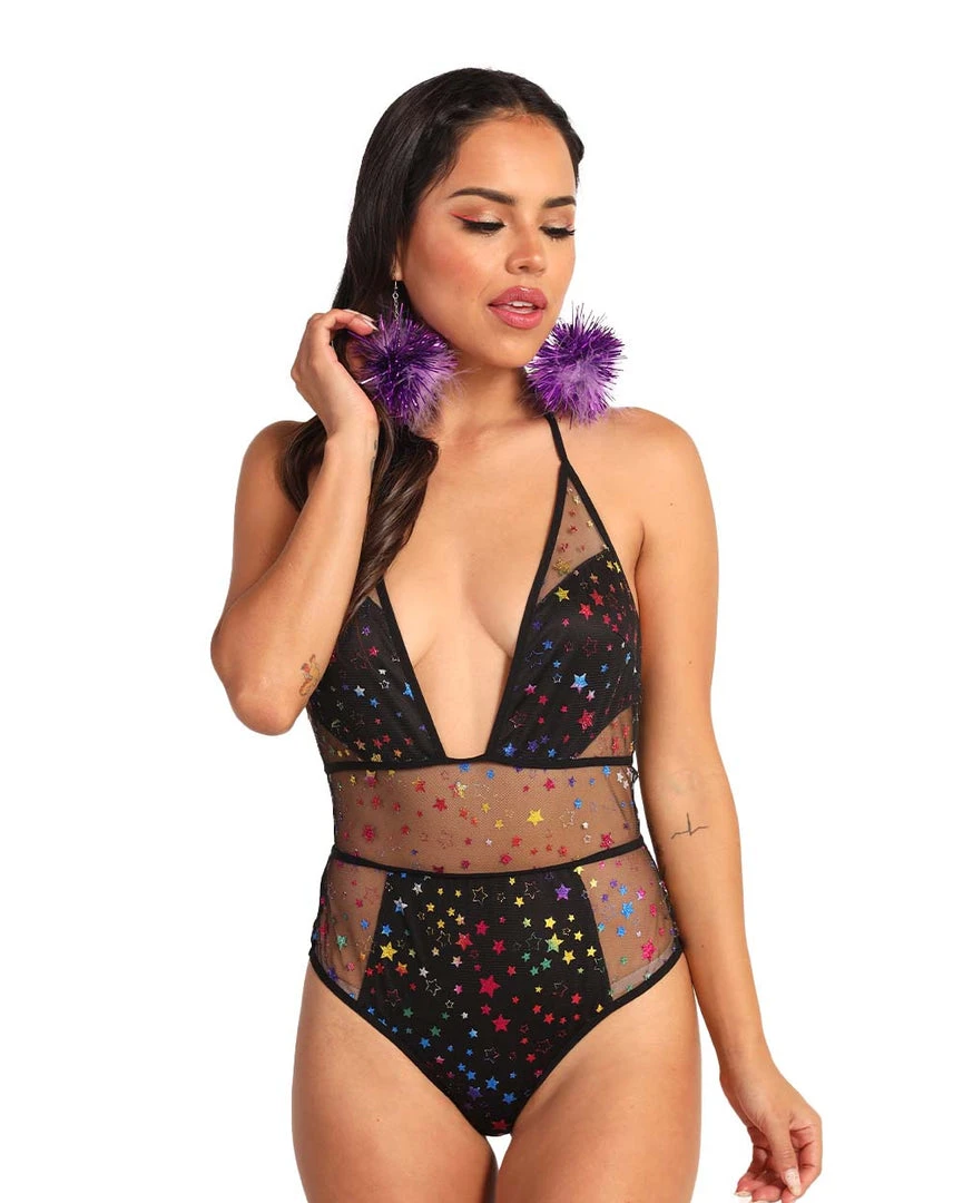 OhYes New Arrivals Star Bright Mesh Bodysuit 1 OhYes New Arrivals Star Bright Mesh Bodysuit