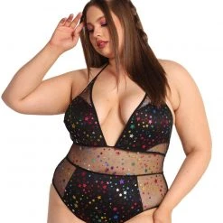 OhYes New Arrivals Star Bright Mesh Bodysuit 15 OhYes New Arrivals Star Bright Mesh Bodysuit