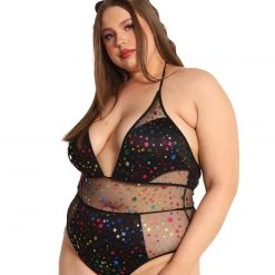OhYes New Arrivals Star Bright Mesh Bodysuit 18 OhYes New Arrivals Star Bright Mesh Bodysuit
