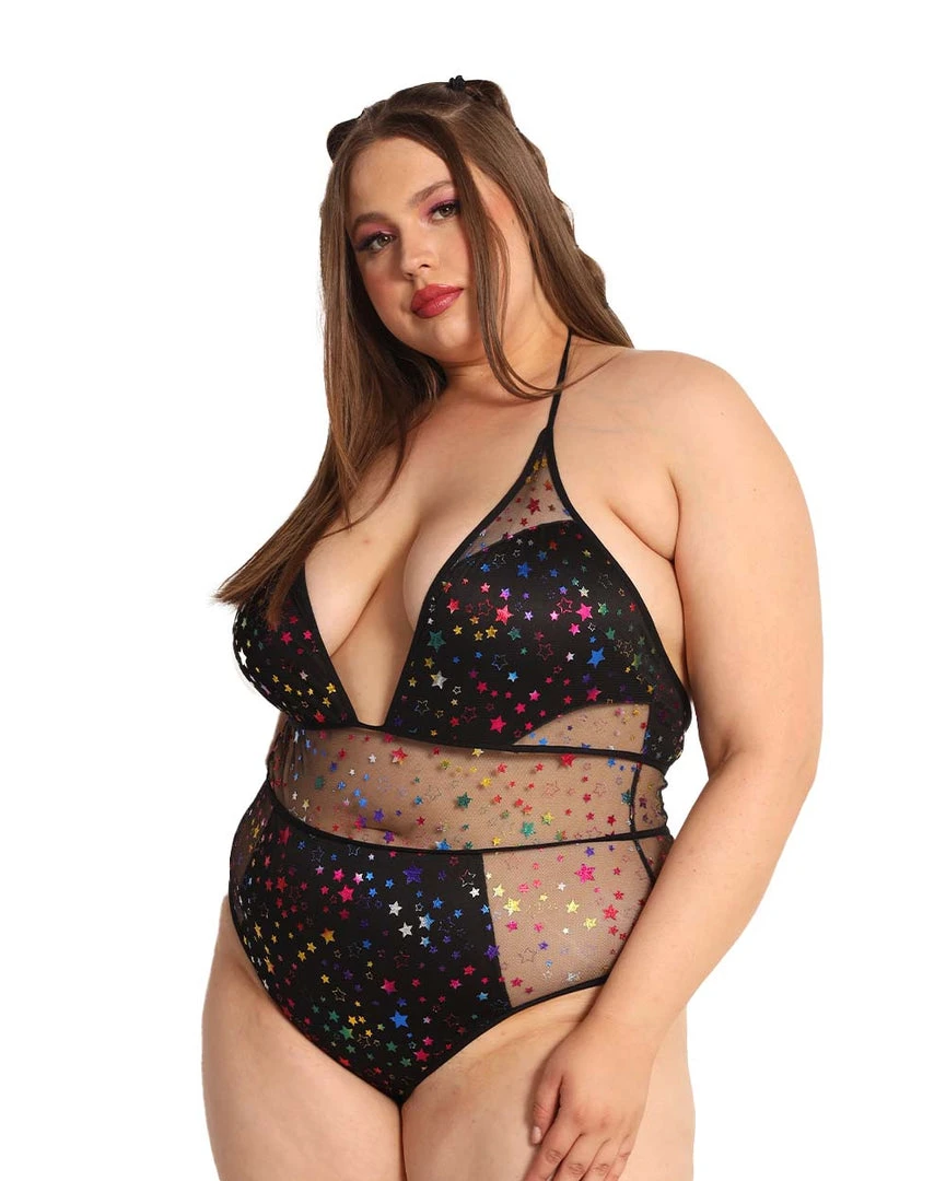OhYes New Arrivals Star Bright Mesh Bodysuit 9 OhYes New Arrivals Star Bright Mesh Bodysuit