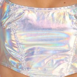 OhYes Stargirl Holo Corset Top Clothing