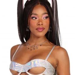 OhYes Clothing Stargirl Holo Underboob Top 7 OhYes Clothing Stargirl Holo Underboob Top