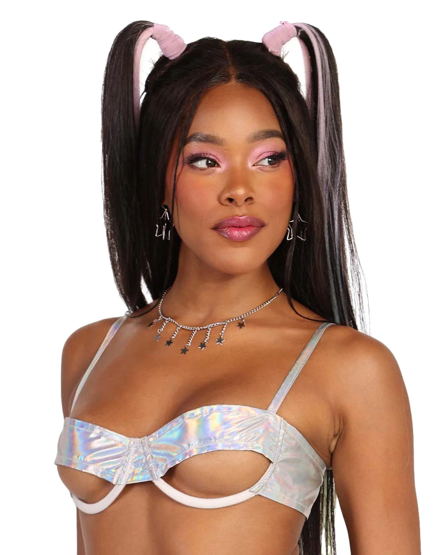 OhYes Clothing Stargirl Holo Underboob Top 3 OhYes Clothing Stargirl Holo Underboob Top