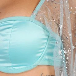 OhYes Starlight Lover Mesh Crop Top