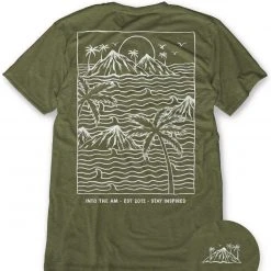 INTO THE AM Summer Islands Tee Tops & Outerwear