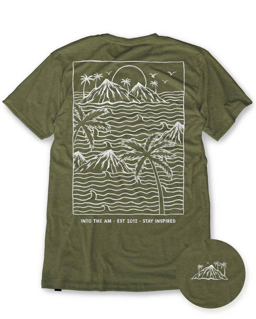 INTO THE AM Summer Islands Tee Tops & Outerwear 1 INTO THE AM Summer Islands Tee Tops & Outerwear