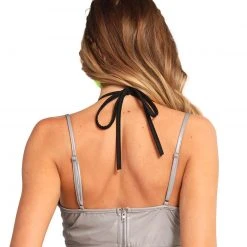 OhYes Superstar Glow Reflective Underboob Crop Top New Arrivals