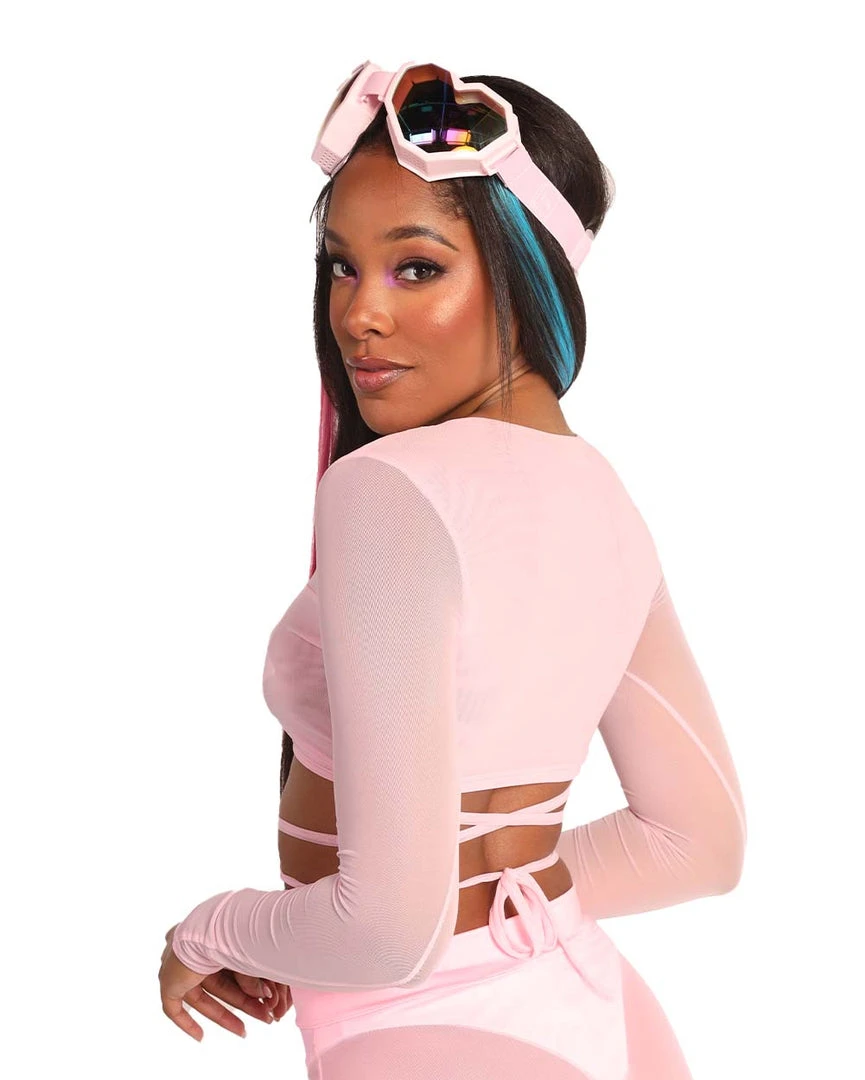 Top Chic Clothing Sweet Nothings Wrap Around Long Sleeve Top 4 Top Chic Clothing Sweet Nothings Wrap Around Long Sleeve Top