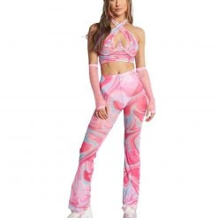 Hot & Delicious Black Bead Sweet Swirlz Mesh Corset Halter Top New Arrivals 8 Hot & Delicious Black Bead Sweet Swirlz Mesh Corset Halter Top New Arrivals