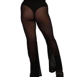 OhYes Sweet Thing High Waist Mesh Bell Bottoms 29 OhYes Sweet Thing High Waist Mesh Bell Bottoms