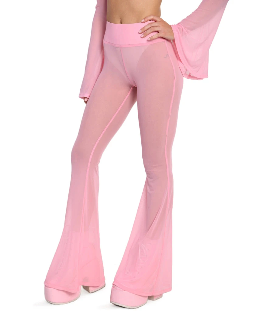 OhYes Sweet Thing High Waist Mesh Bell Bottoms 13 OhYes Sweet Thing High Waist Mesh Bell Bottoms