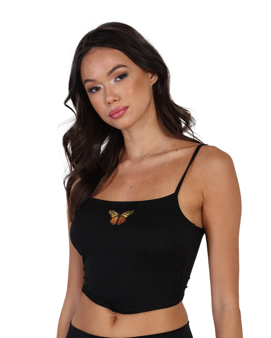 Top Chic Tops Take Ur Time To Be A Butterfly Tank Top 2 Top Chic Tops Take Ur Time To Be A Butterfly Tank Top