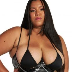 OhYes Trip 2 Bling Vinyl Chain Corset Top New Arrivals