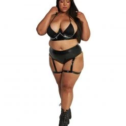 OhYes Trip 2 Bling Vinyl Chain Corset Top New Arrivals