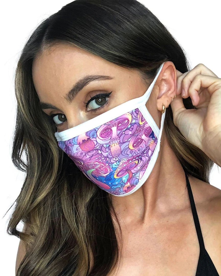 INTO THE AM Masks & Bandanas Trip Buddies Face Mask 2 INTO THE AM Masks & Bandanas Trip Buddies Face Mask