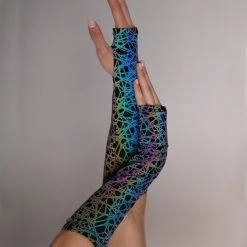 Dippin Daisies Trippy Drip Reflective Fingerless Gloves Dresses & Sets