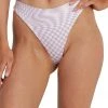 Cherry Mellow, Inc. Trippy Twist Cheeky Hi-Waist Thong Bottoms