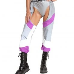 Hot & Delicious Black Bead Twice As Good Speed Clasp Chaps