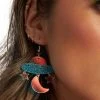 Ole Accessories UFO Party Acrylic Earrings