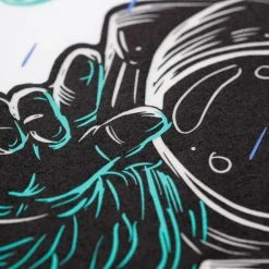 INTO THE AM Universal Love Glow-in-the-Dark Tee Men