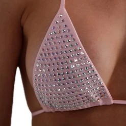 Hot & Delicious Black Bead Video Vixen Rhinestone Two-Piece Bikini Set Dresses & Sets 17 Hot & Delicious Black Bead Video Vixen Rhinestone Two-Piece Bikini Set Dresses & Sets