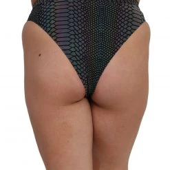 Dippin Daisies Bottoms Viper Queen Reflective High Waisted Shorts 19 Dippin Daisies Bottoms Viper Queen Reflective High Waisted Shorts