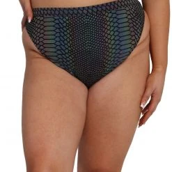 Dippin Daisies Bottoms Viper Queen Reflective High Waisted Shorts 16 Dippin Daisies Bottoms Viper Queen Reflective High Waisted Shorts