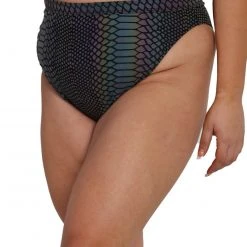 Dippin Daisies Bottoms Viper Queen Reflective High Waisted Shorts 17 Dippin Daisies Bottoms Viper Queen Reflective High Waisted Shorts