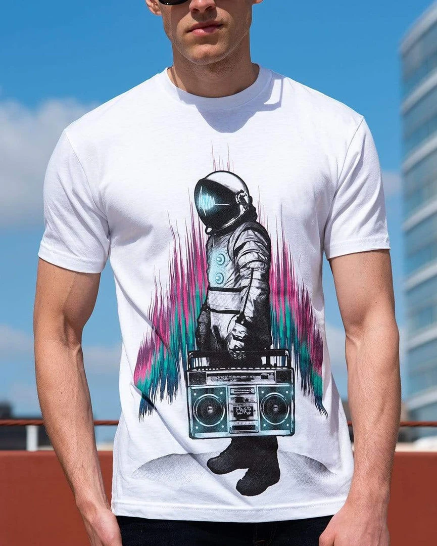 INTO THE AM AstroBlaster Tee Men 8 INTO THE AM AstroBlaster Tee Men