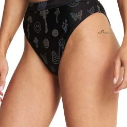 Dippin Daisies New Arrivals Wild Dimension Rainbow Reflective Hi Cut Bottoms