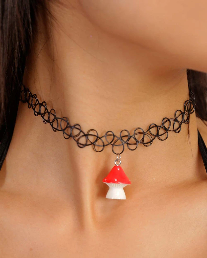 Ana Accessories Wild Shroom Choker 1 Ana Accessories Wild Shroom Choker