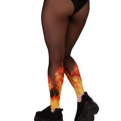 Nylon Hot Girl Mesh Leggings