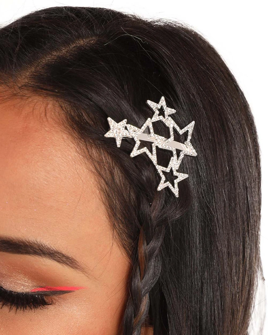 Ole Wish On A Star Rhinestone Hair Clip Accessories 1 Ole Wish On A Star Rhinestone Hair Clip Accessories
