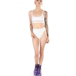 Dippin Daisies Holographic Cali High Cut Bottoms