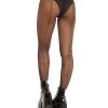 Leg Avenue Accessories Rhinestone Back Seam Fishnet Tights