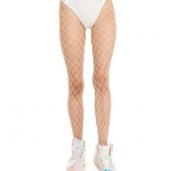 Leg Avenue Spandex Diamond Net Tights Trending Now