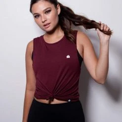 INTO THE AM Basic Women's Muscle Tank Tops