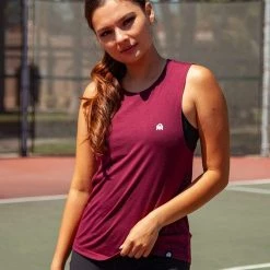 INTO THE AM Basic Women's Muscle Tank Tops