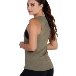 INTO THE AM Basic Women's Muscle Tank Tops