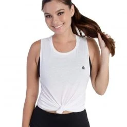 INTO THE AM Basic Women's Muscle Tank Tops
