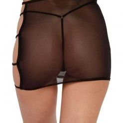 One By One Apparel Bad Lil Bish Cut Out Mini Skirt 10 One By One Apparel Bad Lil Bish Cut Out Mini Skirt