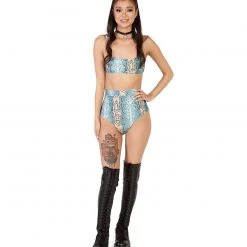 Day G Tops Boa Babe Crop Top