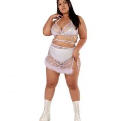 OhYes Butterfly Sparkle Wrap Around Top