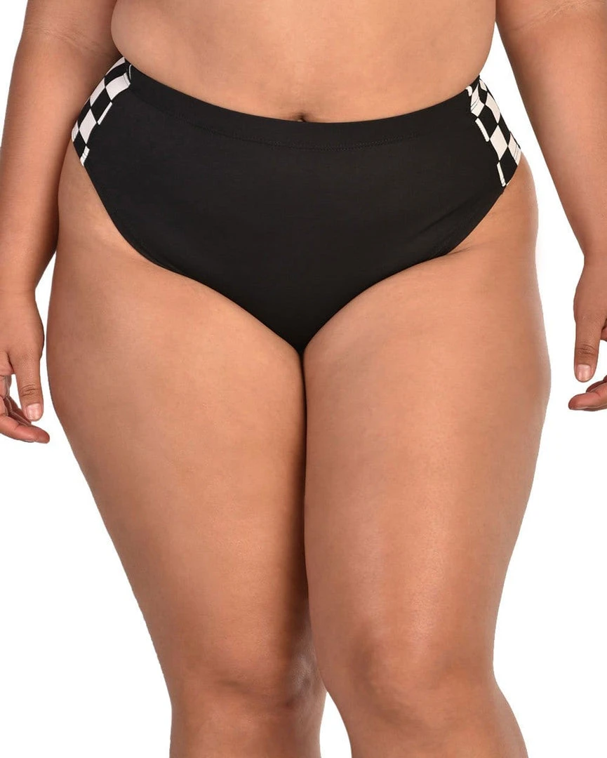 Cherry Mellow, Inc. Checked Out High Waisted Bottoms 1 Cherry Mellow, Inc. Checked Out High Waisted Bottoms