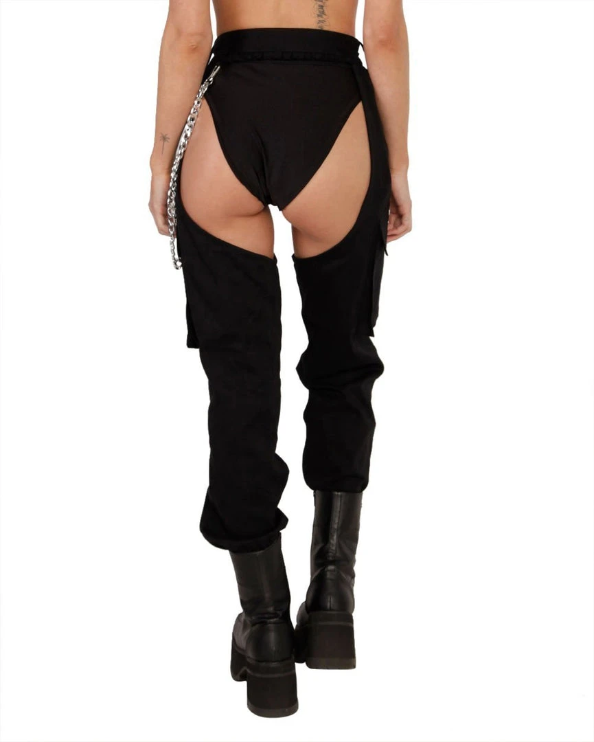 Hot & Delicious Black Bead Clothing Darkest Hours Chain Chaps 5 Hot & Delicious Black Bead Clothing Darkest Hours Chain Chaps