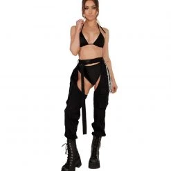 Hot & Delicious Black Bead Clothing Darkest Hours Chain Chaps 13 Hot & Delicious Black Bead Clothing Darkest Hours Chain Chaps