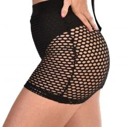 Body Language Fishnet Mini Skirt New Arrivals